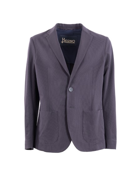 Shop HERNO  Giacca: Herno blazer monopetto.
Rever classici.
Chiusura frontale con due bottoni.
Tasche applicate.
Composizione: 100% POLIESTERE.
Made in Romania.. GA000192U 12684-9200